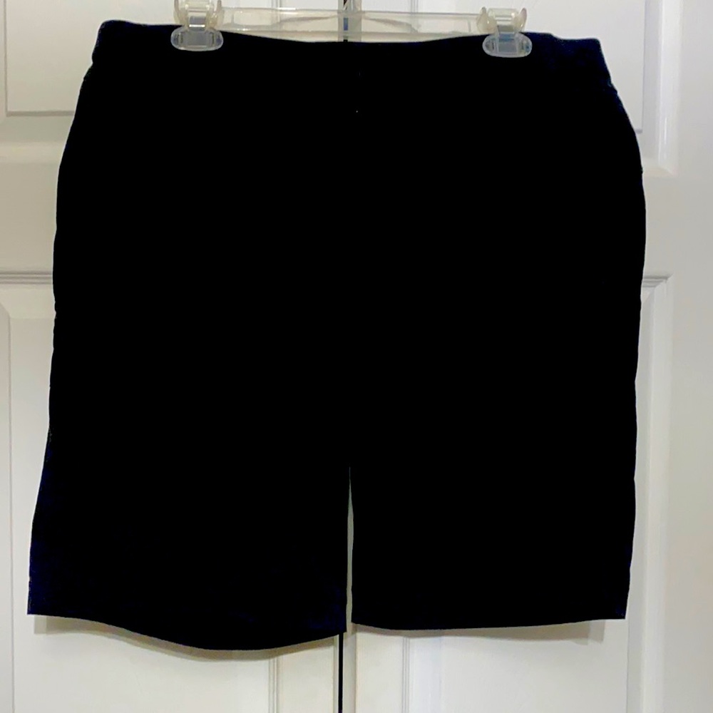EUC ATHLETA Black Bermuda Shorts